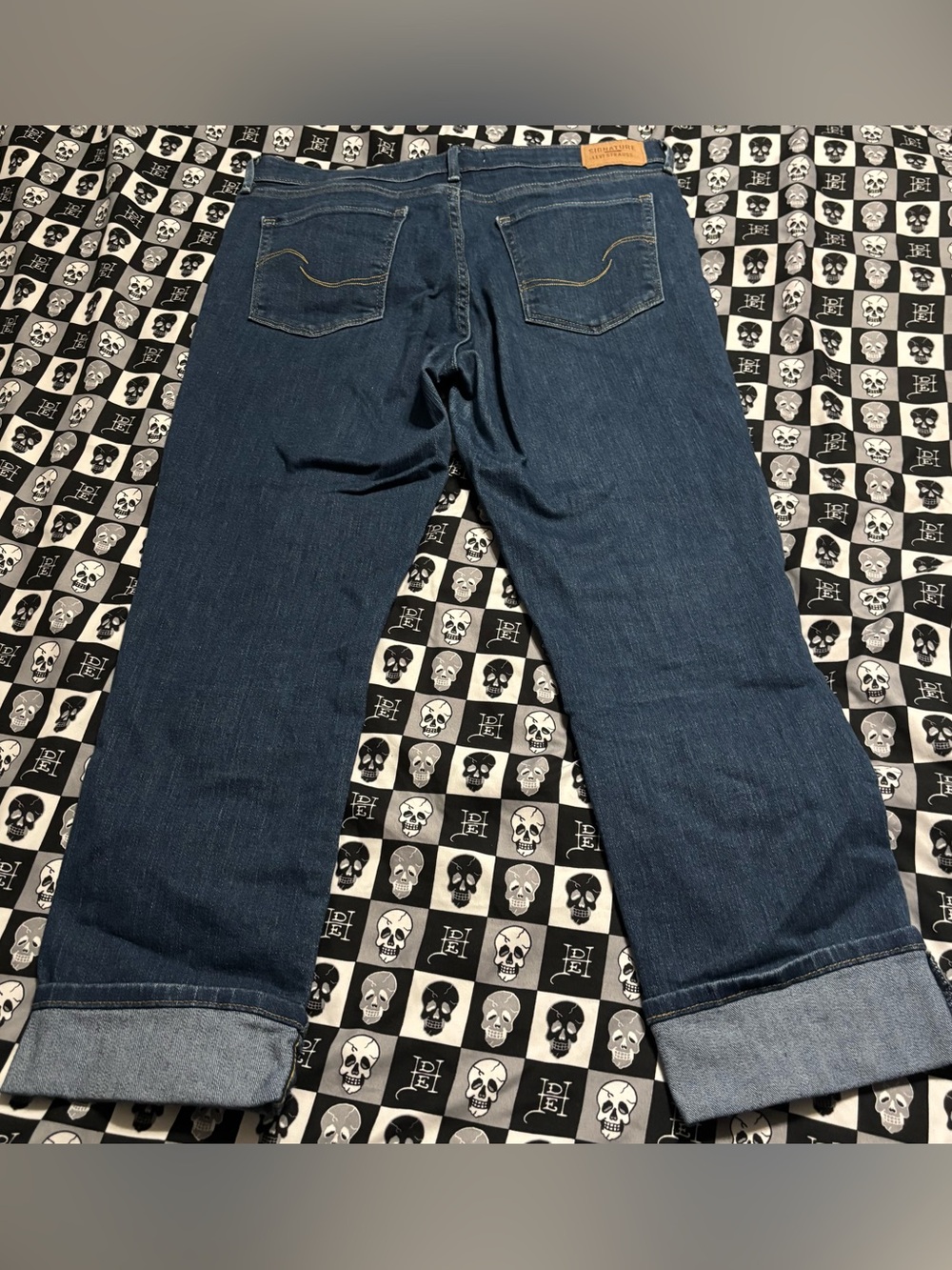 Levi Strauss Signature Gold Mid-Rise Straight Denim Pants - Picture 5 of 7